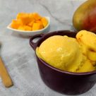 Helado de mango
